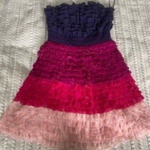 Minsuel (Modcloth) Ruffle Striped Dress